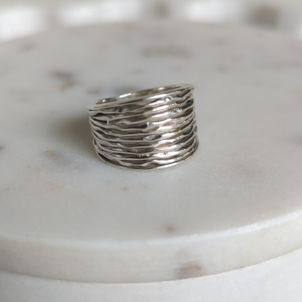 NWOT - Inspiranza Sterling Silver Crinkle Ring